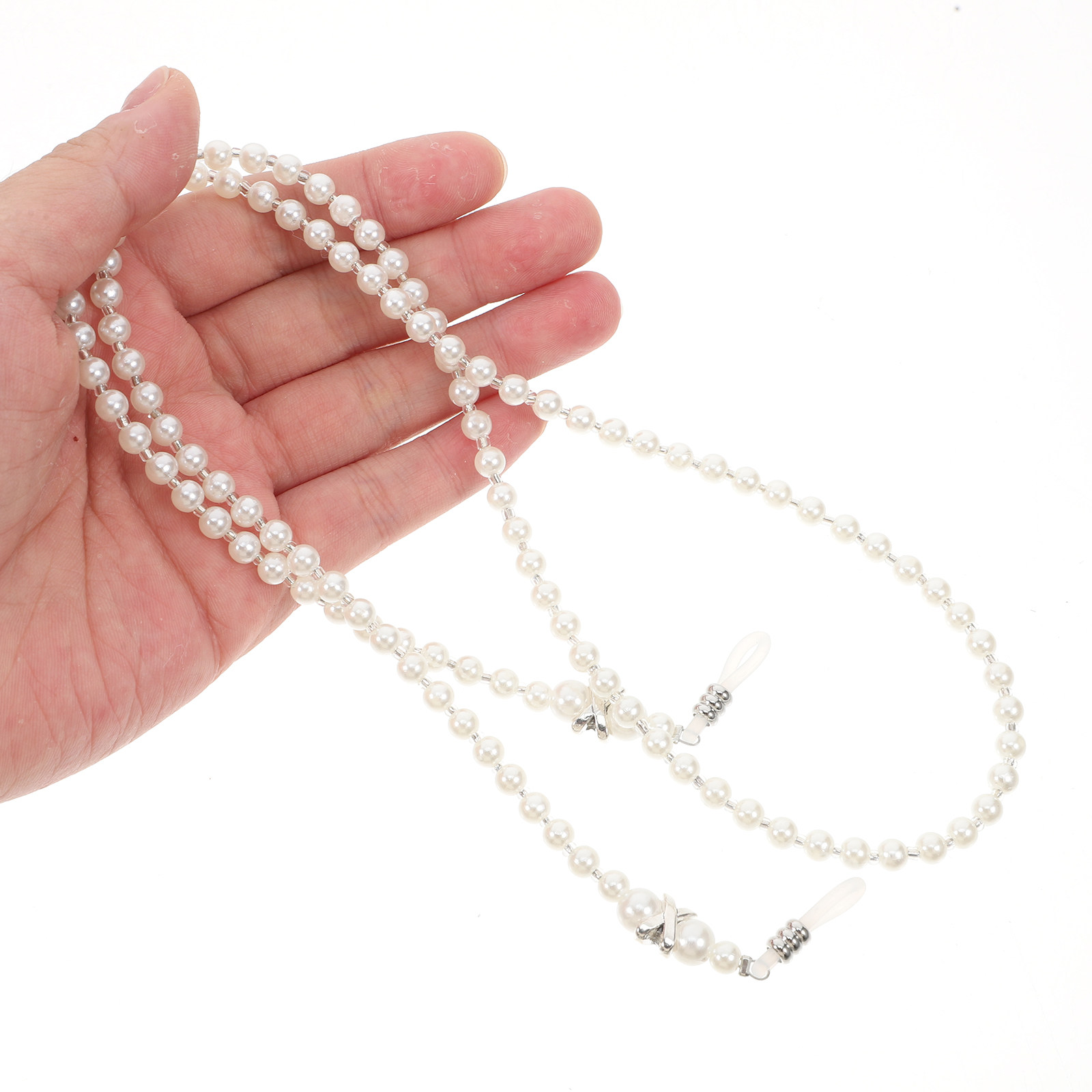 Parelbrilketting met kralen, a - Mask Chain Holder recensie en prijs