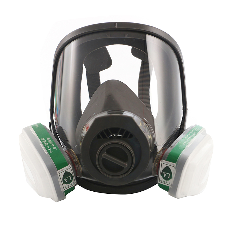 Volledig gezichtsmasker gasmas - Dust Mask Construction recensie en prijs