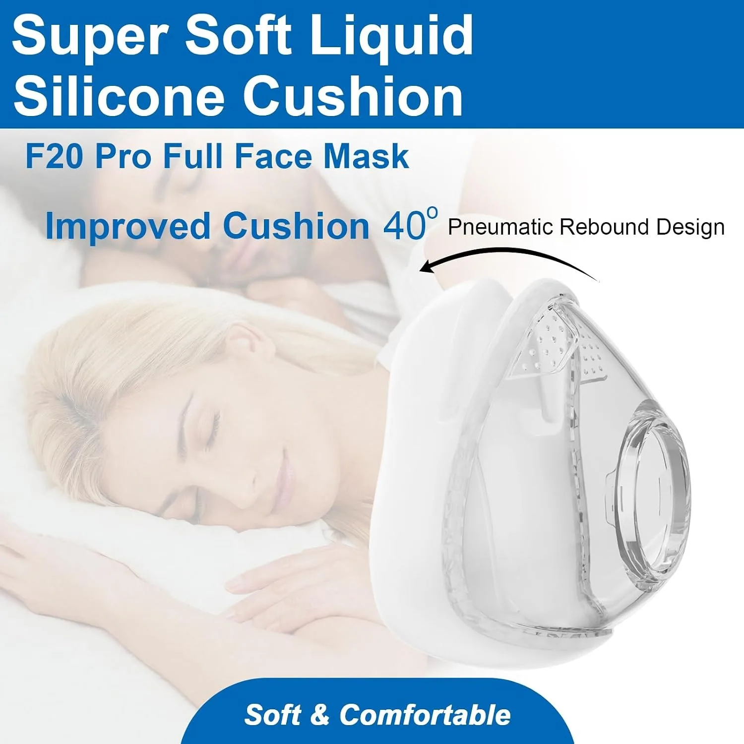 Complete AirFit F20 CPAP-maske - Silicone Mask Bracket recensie en prijs