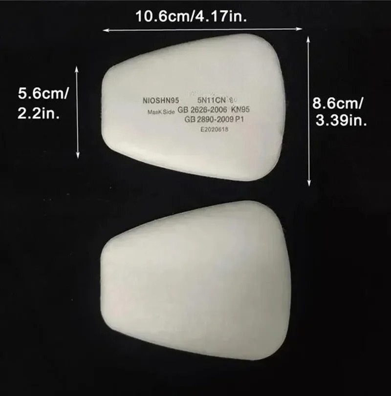 5N11 Stof Katoen Filterpapier  - Dust Mask Construction recensie en prijs